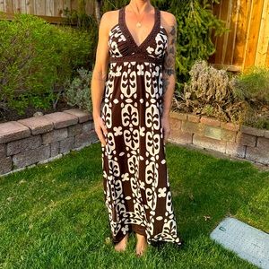 Silk INC full length dress, size M